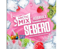 Табак Sebero Arctic Mix Саммер Вайб - Малина Ревень Вестерн Арктик (Summer Vibe) 25г